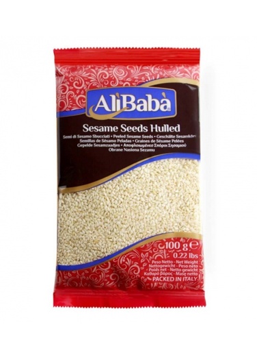 [D10619] Ali Baba WHITE Sesame Seeds 20x100gm  