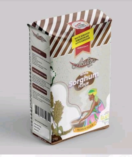 [P01421] Kabizu (White) Sorghum Flour Rawanda/Brundi 6x2kg. 