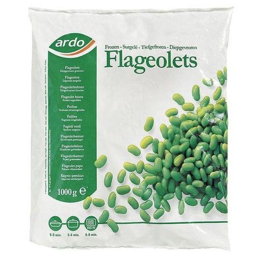 [FRV107] Ardo Flageolets Beans Verte 10x1kg