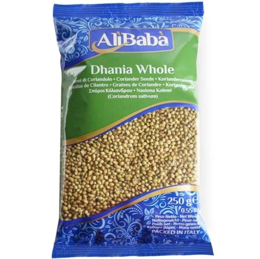 [D11161] Ali Baba Coriander Dhania Whole 13x100gm 