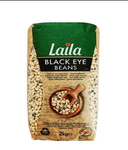 Laila Black Eye Beans 6x2kg