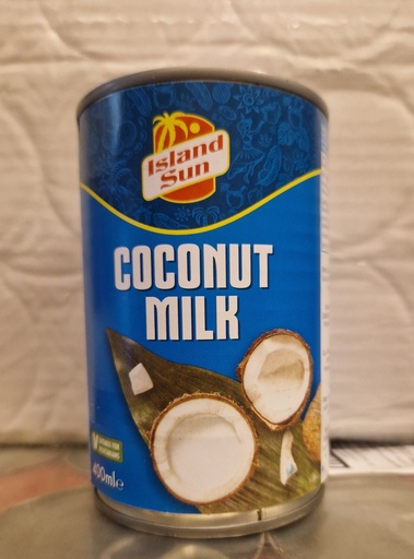 Island Sun Coconut Milk 12x400ml