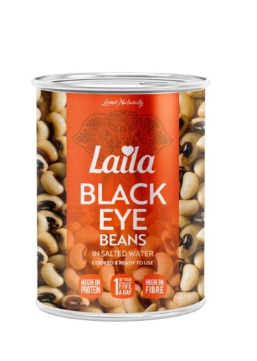 Laila Black Eye Beans Canned 12x400g