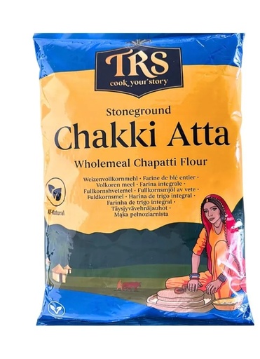 Trs Chakki Atta Whole Wheat Flour 6x2kg.