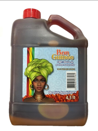 [O11496] Bon Guinee Palm Oil 4x5ltr  