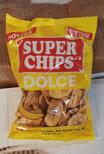 [P11712] Super (Sweet) Plantain Chips 20x80gm 