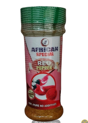 African Special Pepper Red Spices 12x100gm.