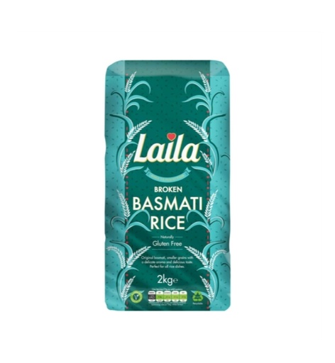 [D11021] Laila Broken Basmati 6x2kg. 