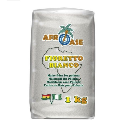 [D10838] Afroase Farine De Mais Blanch Fioretto 10x1kg.