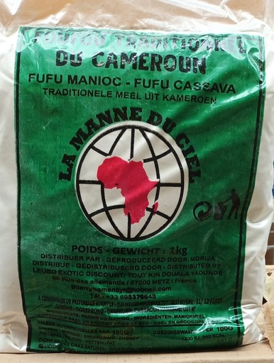 Fufu Cassava/Manioc Cameron 15x1kg