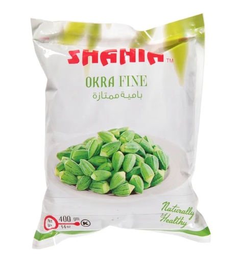 [F10208] Shahia Okra (One)Frozen Egypt 20x400gm