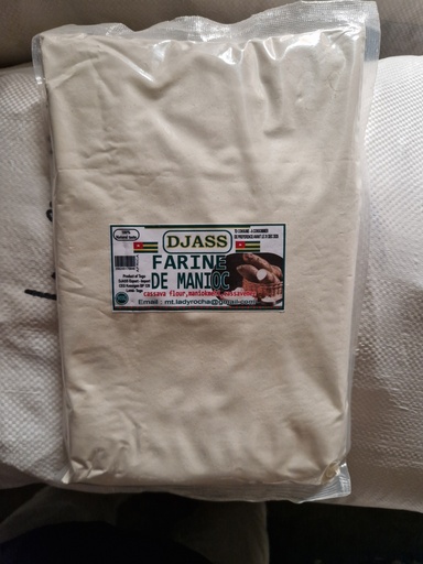 DJASS Togo FuFu De Manioc/Cassava 20x1kg
