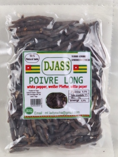 [D11197] DJASS African Poivre Long 15x80gm