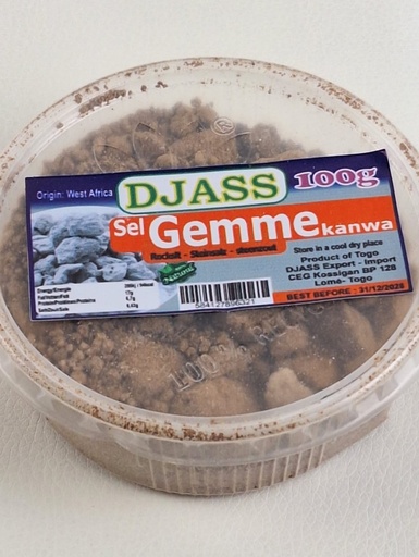 [D11224] DJASS Sel gemme/Bicarbonate/kanwa 14x100gm 