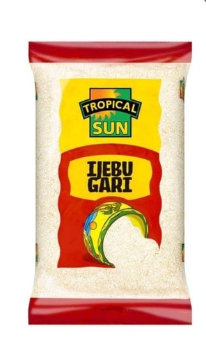 [D10953] Tropical Sun Nigerian (Ijebu) White Gari 20x500gm