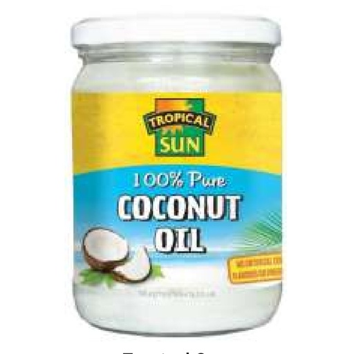 [P01658] Tropical Sun Coconut Oil 12x250ml Jar. 