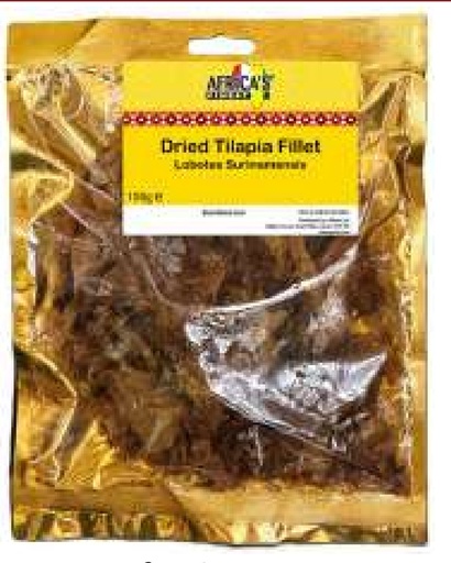 Africa Finest Tilapia Dried Fillet 10x100gm