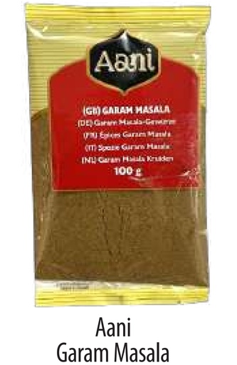 [P01022] AANI Garam Masala Powder 20x100gm  