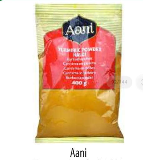 [D11102] AANI Turmeric/Haldi Powder 20x100gm  