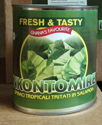 [D11231] Fresh&Tasty Kontomire 780gm Per Pc.