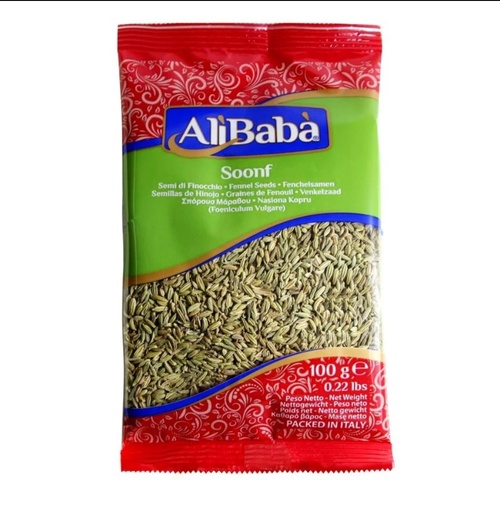 [D10611] Apna Baba Fennel Seeds Soonf 20x100gm.