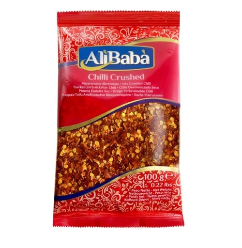 Ali Baba Chilli Crushed 20x100gm