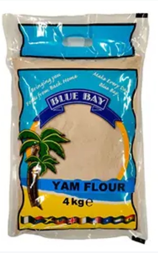 [D10797] Blue Bay Yam Flour Amala 4kg Bag Per Pc.