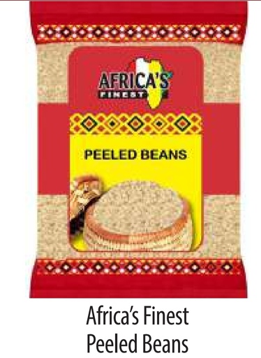 [D10596] Africa Finest Peeled/Split Beans 4kg.