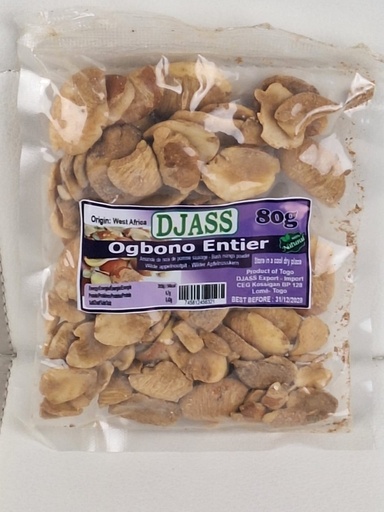 [D11218] DJASS Ogobono Whole/Entier 10x80gm.