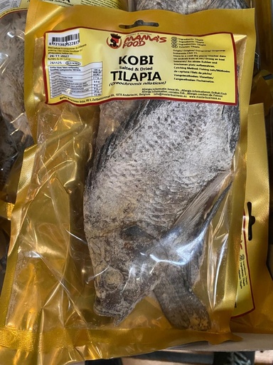[P01466] Mamas Food (KOBI) Salted Tilapia Whole 2kg Individually Packed.