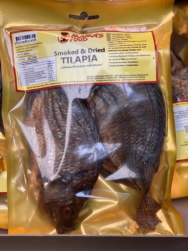 [P01480] Mamas Food Smoked Tilapia Whole Individualy Packed 2kg.