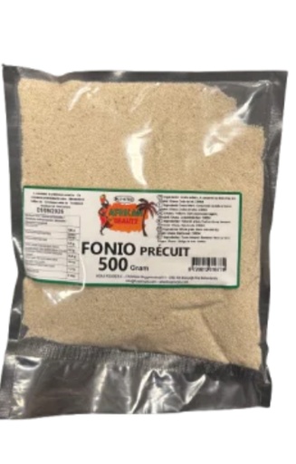 [D11131] African Beauty Fonio Precuit 20x500gm.