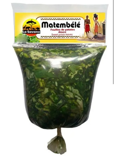 African Beauty Matembele/Potato Leaves 30x500gm