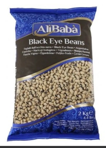 [D10609] Ali Baba Black Eye Beans 6x2kg.