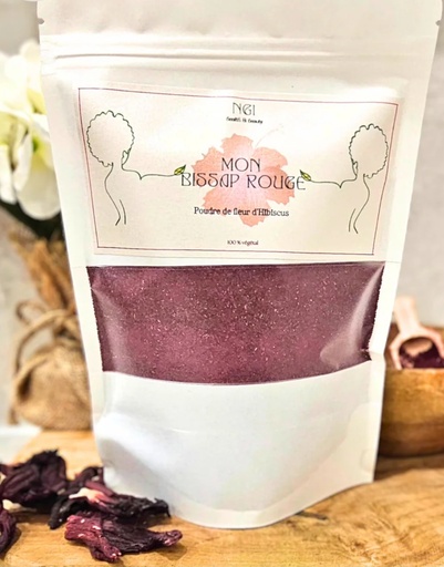 [D11359] Racines Feuilles De Bissap Rouge Powder 10x150gm
