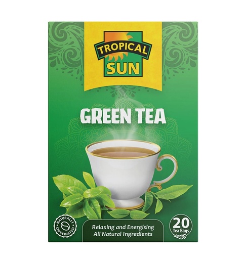 [B10404] Tropical Sun Green Tea 6x20gm.