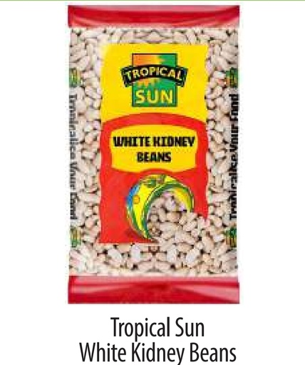 [D10678] Tropical Sun White Kidney Beans 6x2kg.
