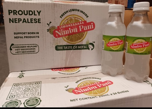 [P01512] Nepal Lemonzaa Nimbo Pani Drink 24x250ml