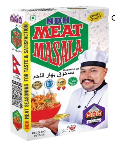 [P01519] Nepal NDH Meat Masala 10x50gm.