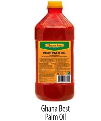 [O11508] Ghana Best Palm Oil 6x2ltr.