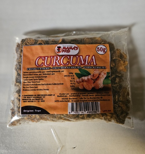 [D11281] Mamas Food Curcuma African 20x50gm.
