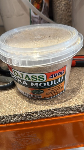 [D10809] Djass Egusi Powder 12x220gm Boit.