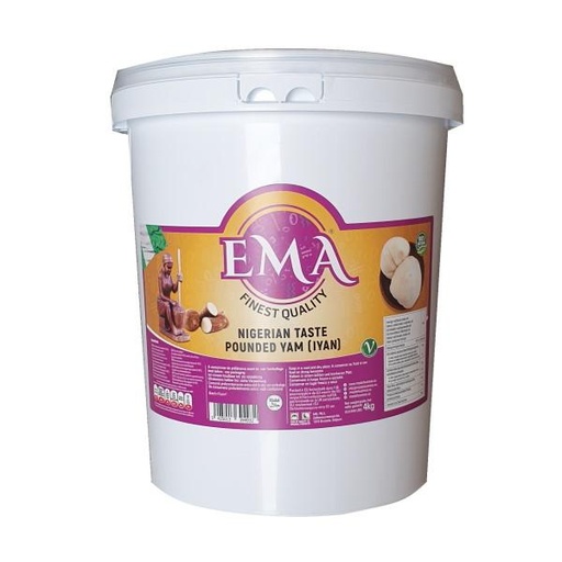 [PRF144] Ema Nigerian Pounded Yam (Iyan) (Bucket) 4kg