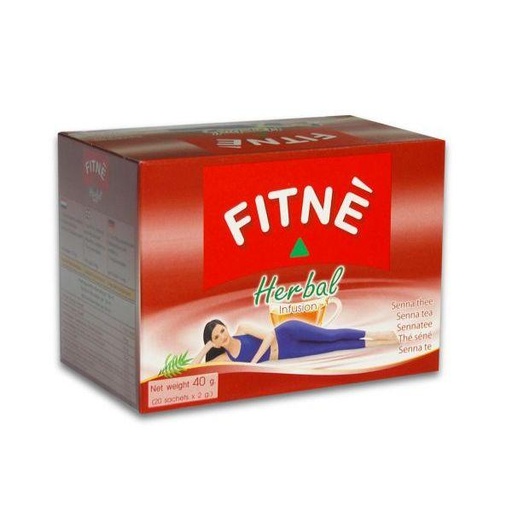 [DTE100] Fitne Tea Herbal Original Red 6x40gm