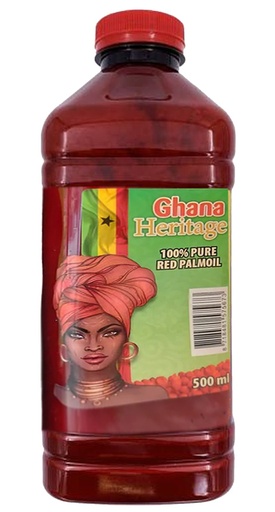 [ART027] Ghana Heritage Palm Oil 24x500ml 