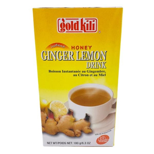 [B10372] Gold Killi Ginger Lemon Tea Yellow 24x180gm 