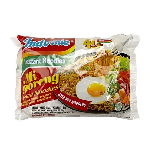 [P11670] Indomie Mi Goreng Fry Spicy Noodles 40x80gm  