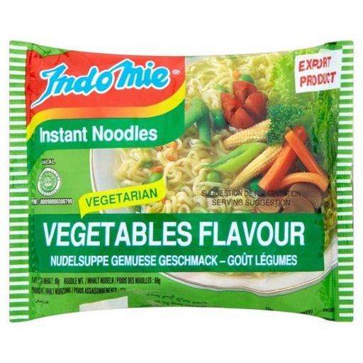 [P11675] Indomie Vegetables Noodles 40x75gm 