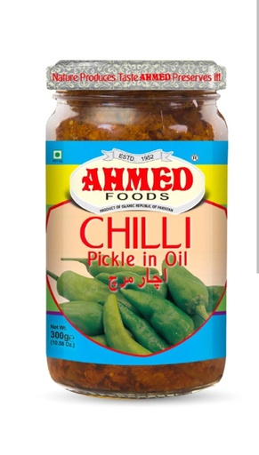 Ahmed Chilli Pickle 12x450gm.
