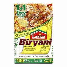 [D11507] Laziza Zafrani Bombay Biryani Masala 6x100gm.